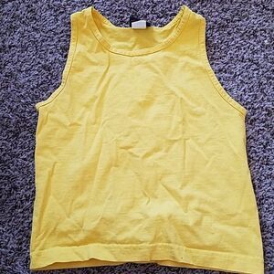 Gecko Boy’s Size 4/5 Yellow Sleeveless Tank Top – Casual Summer Shirt